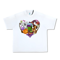 White halloween Urban Heavy Tee - AdoDesignShop