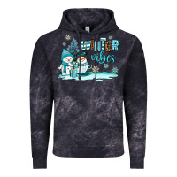 Cloud Black winter vibes Vintage Hoodie - AdoDesignShop