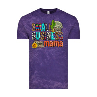 Cloud Purple small business mama Vintage Tee - AdoDesignShop