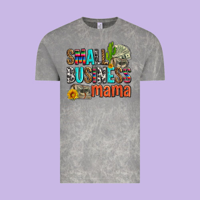 Small Business Mama Vintage Tee Designed By Adodesignshop