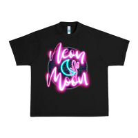 Black neon moon Urban Heavy Tee - JahusDesignShop