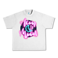 Lunar Rock neon moon Urban Heavy Tee - JahusDesignShop
