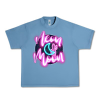 Pebble Blue neon moon Urban Heavy Tee - JahusDesignShop