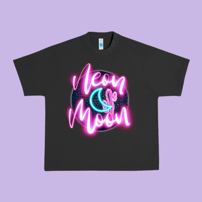 Neon Moon Urban Heavy Tee Designed By Jahusdesignshop