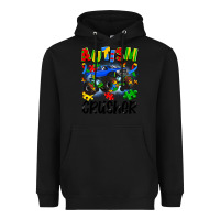Black autism crusher Heavyweight Hoodie - Artiststas
