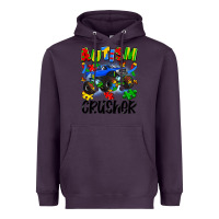 Plum autism crusher Heavyweight Hoodie - Artiststas