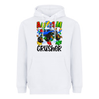 White autism crusher Heavyweight Hoodie - Artiststas