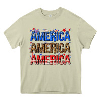 Mossy America america america fourth of july Heavy Core Tee - texasbilliewilder