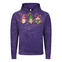 Cloud Purple pink christmas gnomies Vintage Hoodie - AdoDesignShop