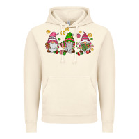 Vintage Artic pink christmas gnomies Vintage Hoodie - AdoDesignShop