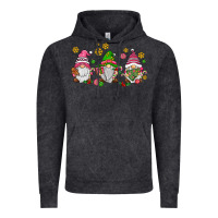 Pink Christmas Gnomies Vintage Hoodie | Teevron