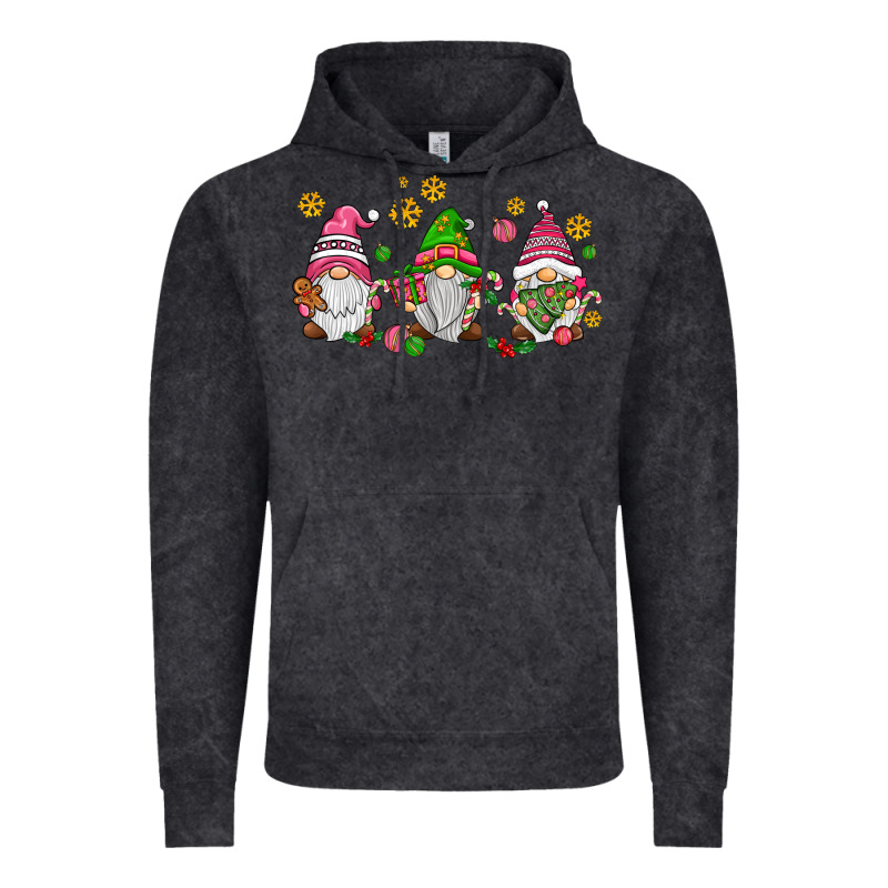 Pink Christmas Gnomies Vintage Hoodie by AdoDesignShop | Teevron