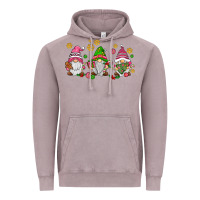 Vintage Zinc pink christmas gnomies Vintage Hoodie - AdoDesignShop