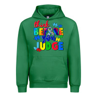 Emerald think before you judge Urban Hoodie - CowGirlArtShop
