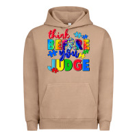 Pigment Burro think before you judge Urban Hoodie - CowGirlArtShop
