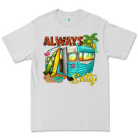 Dove Grey always salty with caravan Premium Tee - texasbilliewilder