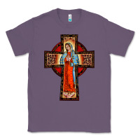 Lavender lady of guadalupe leopard cross Classic Tee - BarkalooDesign