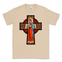 Mushroom lady of guadalupe leopard cross Classic Tee - BarkalooDesign