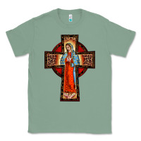 Sage lady of guadalupe leopard cross Classic Tee - BarkalooDesign