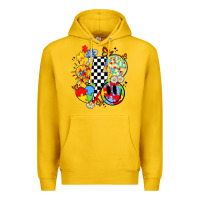 Lemon retro autism awareness Premium Hoodie - JahusDesignShop