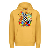 Mustard retro autism awareness Premium Hoodie - JahusDesignShop