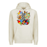 Oatmeal Heather retro autism awareness Premium Hoodie - JahusDesignShop