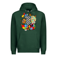 Sports Green retro autism awareness Premium Hoodie - JahusDesignShop