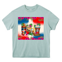 Arona dominican republic coffee cups Heavy Core Tee - Zillion Design Studio