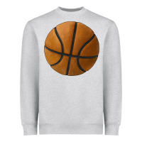 Basketball Ball Heavyweight Sweatshirt | Teevron