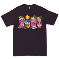 Plum aloha coffe cups Premium Tee - texasbilliewilder