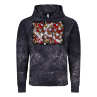 Cloud Black christmas snow crystals background Vintage Hoodie - BundleAndBundleShop
