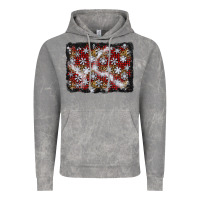 Cloud Rock christmas snow crystals background Vintage Hoodie - BundleAndBundleShop