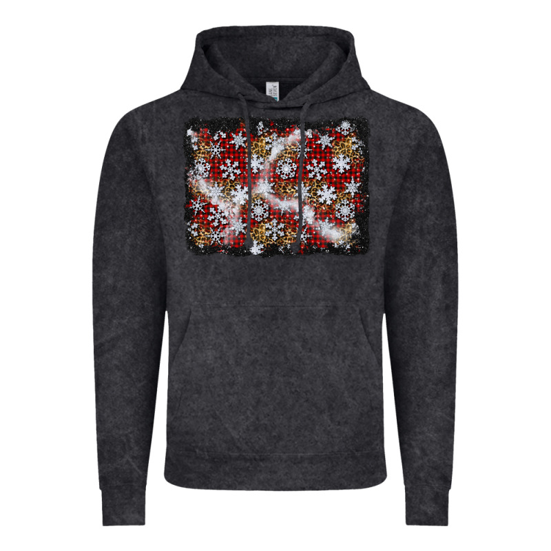 Christmas Snow Crystals Background Vintage Hoodie by BundleAndBundleShop | Teevron