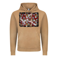 Vintage Camel christmas snow crystals background Vintage Hoodie - BundleAndBundleShop