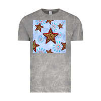 Cloud Rock 4th of july leopard star seamless pattern Vintage Tee - BundleAndBundleShop