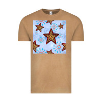 Vintage Camel 4th of july leopard star seamless pattern Vintage Tee - BundleAndBundleShop