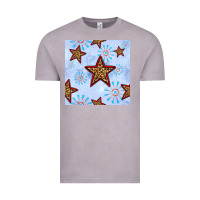 Vintage Zinc 4th of july leopard star seamless pattern Vintage Tee - BundleAndBundleShop