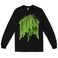 Black Selenicereus Cactus Long Sleeve Tee - LillyAllenDesigns