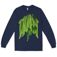 Navy Selenicereus Cactus Long Sleeve Tee - LillyAllenDesigns