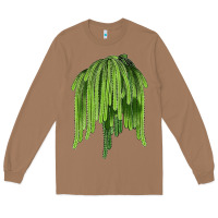 Toasted Coconut Selenicereus Cactus Long Sleeve Tee - LillyAllenDesigns