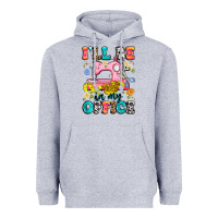 Heather Grey i'll be in my office Heavyweight Hoodie - Artiststas