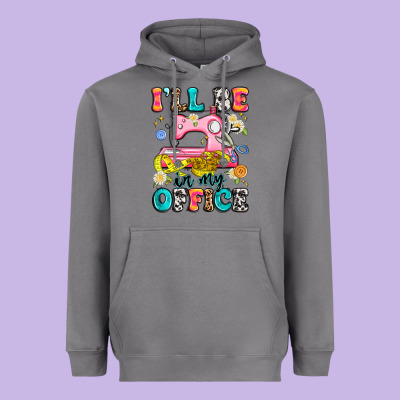I'll Be In My Office Heavyweight Hoodie Designed By Artiststas