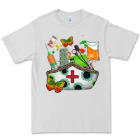 Dove Grey nurse   juneteenth Premium Tee - AdoDesignShop