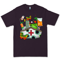 Plum nurse   juneteenth Premium Tee - AdoDesignShop