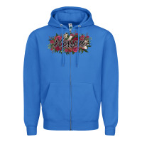 True Royal blessed Zipper Hoodie - NancyCooperArtShop