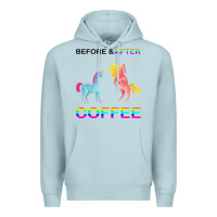 Blue Mist Before After Coffee Premium Hoodie - Bettercallsaul