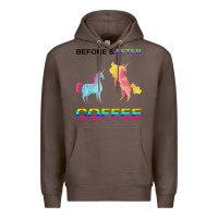 Coffee Before After Coffee Premium Hoodie - Bettercallsaul