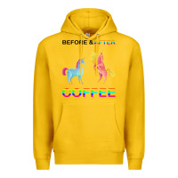 Lemon Before After Coffee Premium Hoodie - Bettercallsaul