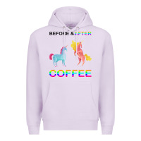 Lilac Before After Coffee Premium Hoodie - Bettercallsaul