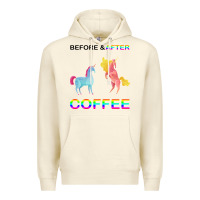 Sandshell Before After Coffee Premium Hoodie - Bettercallsaul